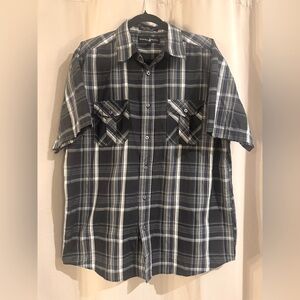Men’s Black Beverly Hills Polo Club Button Up